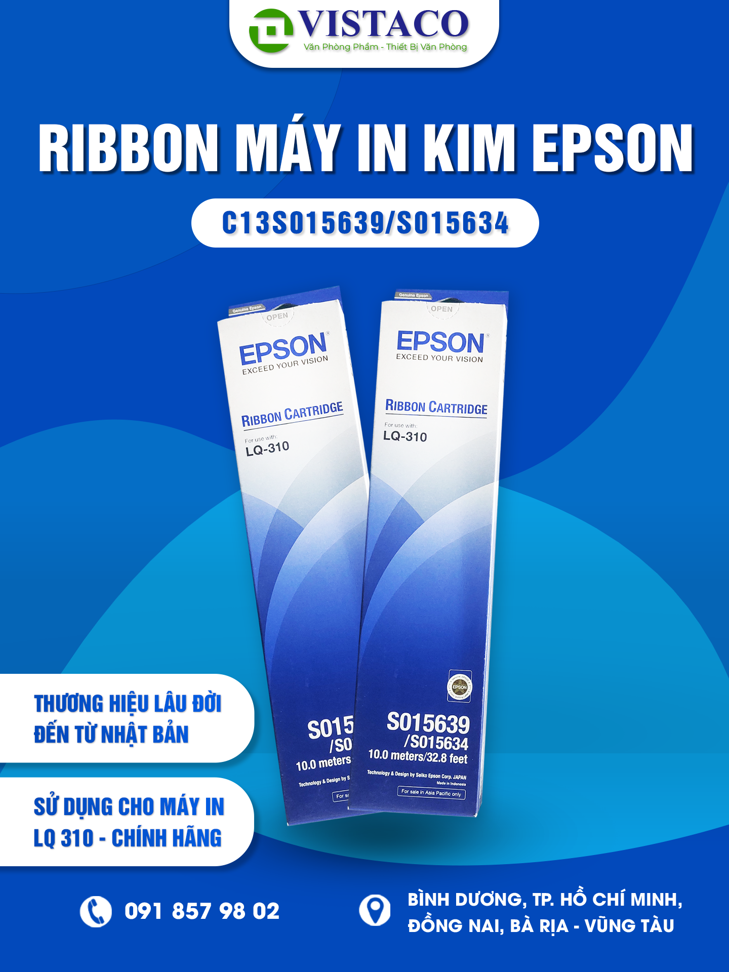 Ribbon máy in kim epson